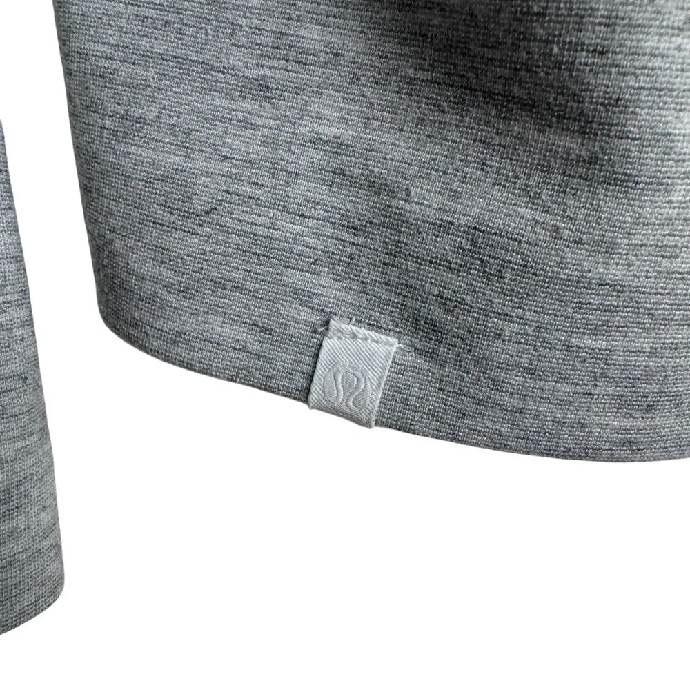 Lululemon Minimal Hoodie, Heathered Power Grey, Size 4